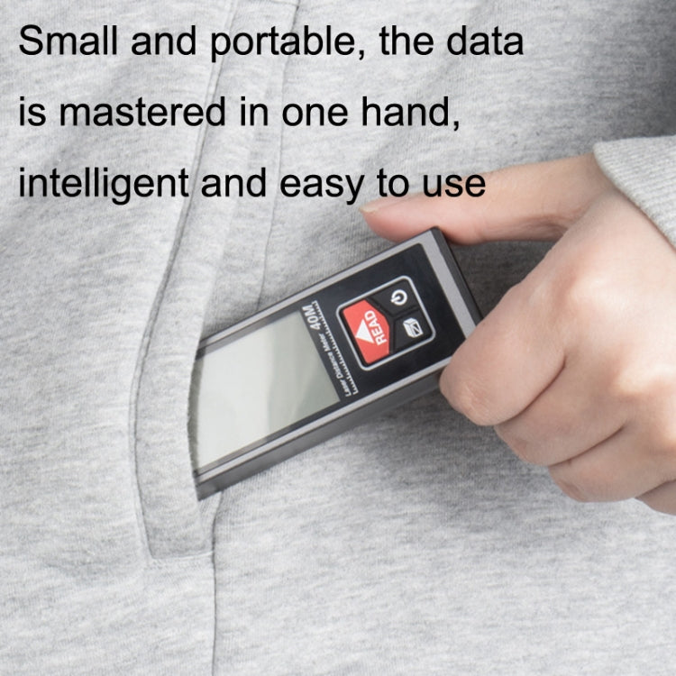 SNDWAY SW-BT40 Laser Rangefinder Infrared Measuring Ruler, Style: 40m Bluetooth Version - free shipping - PMC TechLife - Order now!