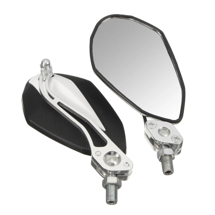 Aluminum Alloy Motorcycle Large-view Rearview Mirror Modification(Black) - Side Mirrors by PMC TechLife | Online Shopping South Africa | PMC TechLife | Buy Now Pay Later Mobicred