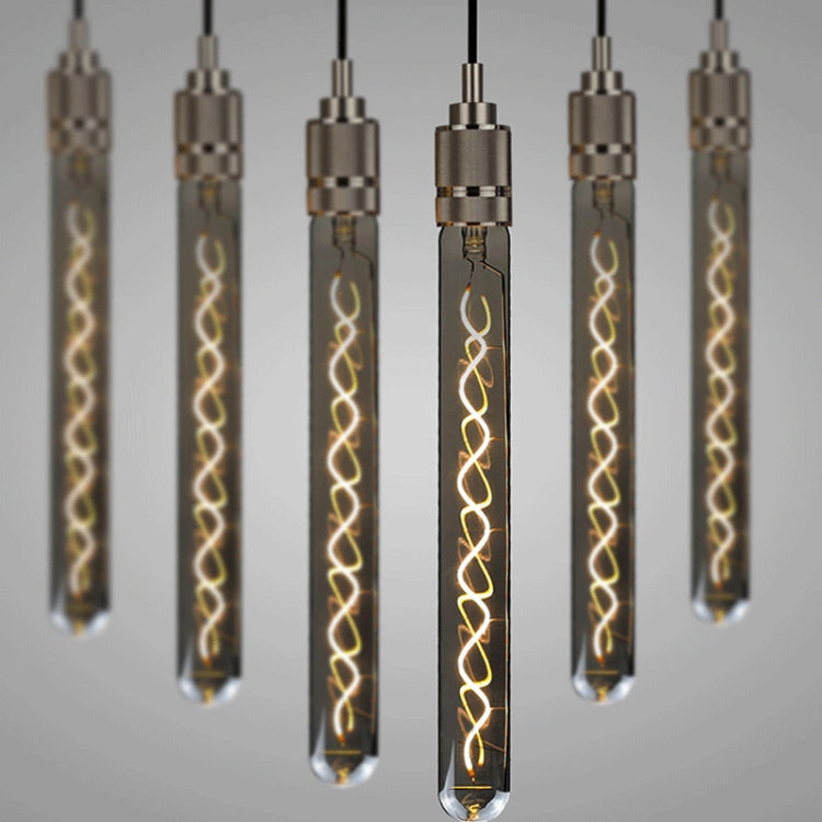 T300 Electroplating Smoke Grey Warm Light LED Bulb Retro Lamp - Retro Lights by PMC TechLife | Online Shopping South Africa | PMC TechLife