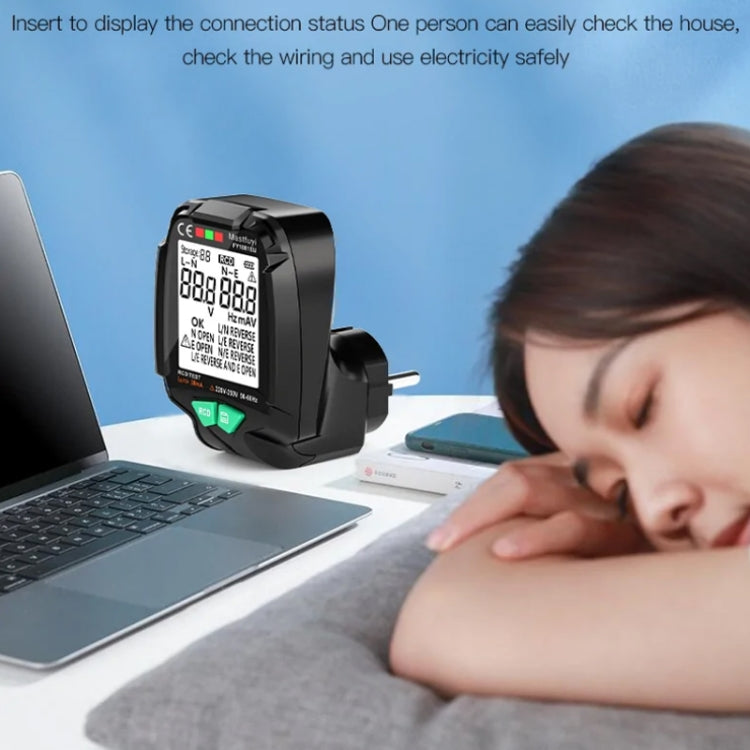 FUYI FY1881 High Precision Power Polarity Phase Socket Tester(UK Plug) - free shipping - PMC TechLife - Order now!