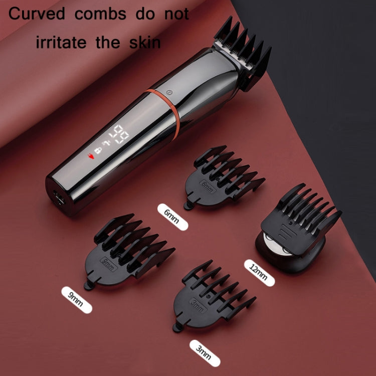 6 in 1 Household Multifunctional Hair Clipper Electric Shaver, Model: LK-860 Orange - free shipping - PMC TechLife - Order now!