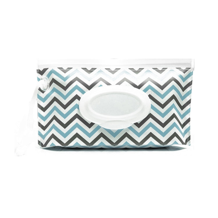 Baby EVA Wet Wipes Bag Portable Flip Removable Sanitary Wet Wipes Bag(Blue) - Storage Bags by PMC TechLife | Online Shopping South Africa | PMC TechLife