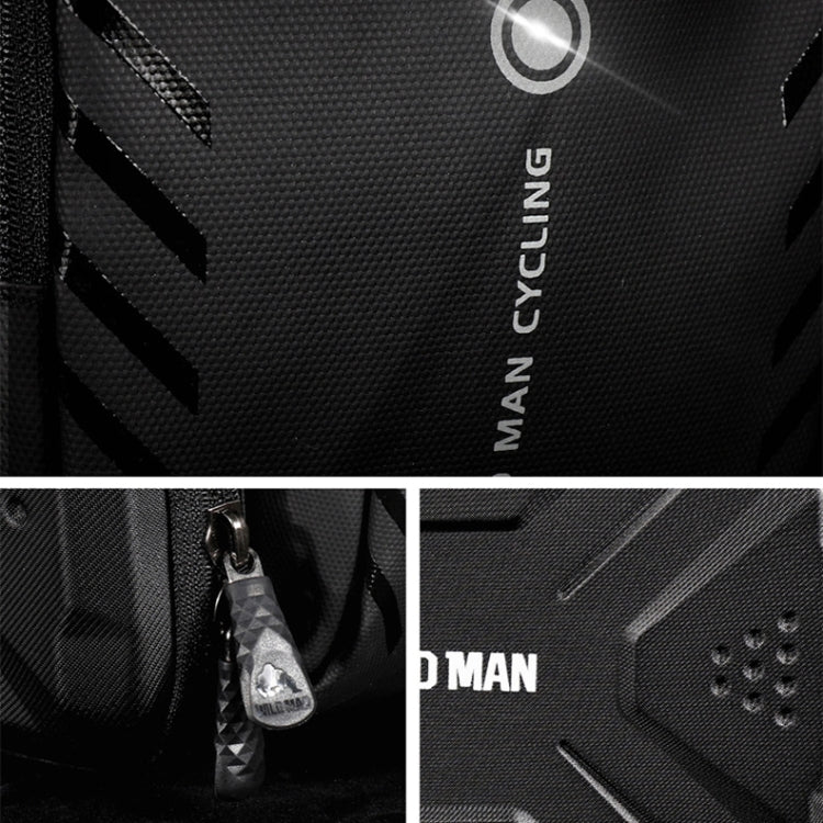 WILD MAN GS6 4L Outdoor Cycling Waterproof Bicycle Bag(Black) - free shipping - PMC TechLife - Order now!