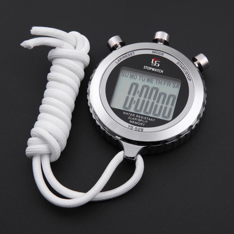 YS Metal Large Screen Display Stopwatch Fitness Sports Competition Electronic Stopwatch(YS-528) - Pedometer by PMC TechLife | Online Shopping South Africa | PMC TechLife
