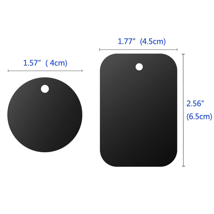 30 PCS Car Phone Holder Magnetic Sheet, Spec: 45 x 65mm (with Tape) - Hand-Sticking Bracket by PMC TechLife | Online Shopping South Africa | PMC TechLife