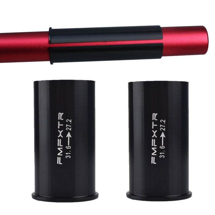 2 PCS FMFXTR Bicycle Seat Tube Reducer Sleeve Conversion Sleeve, Specification: 31.6mm To 27.2mm - Bicycle Seat Posts by FMFXTR | Online Shopping South Africa | PMC TechLife | Buy Now Pay Later Mobicred