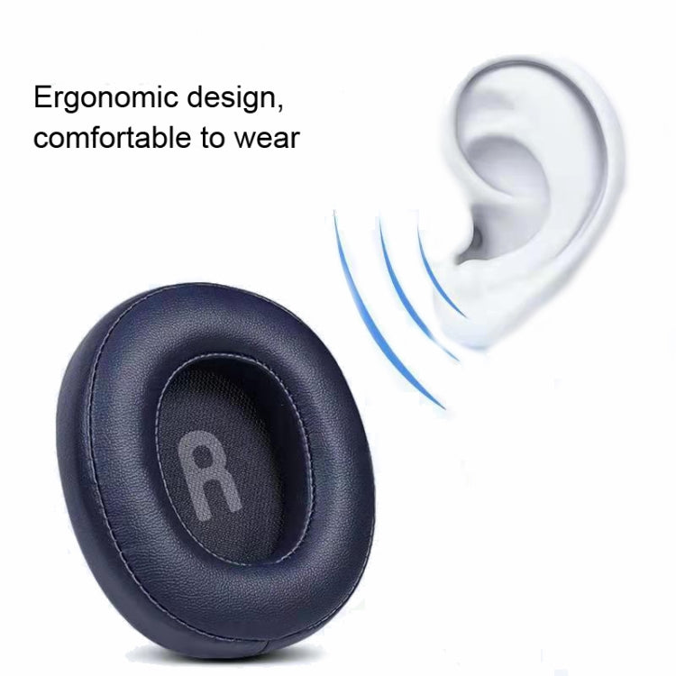 1 Pair Headphone Cover Earmuffs  for JBL TUNE700 T750BTNC  T700BT(White Protein Leather) - Earmuff & Pad by PMC TechLife | Online Shopping South Africa | PMC TechLife