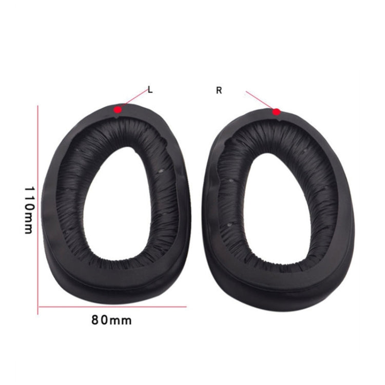2 PCS Headphone Sleeve Cover for Sennheiser GSP300 GSP370 GSP350,Style: Black Head Beam - Earmuff & Pad by PMC TechLife | Online Shopping South Africa | PMC TechLife