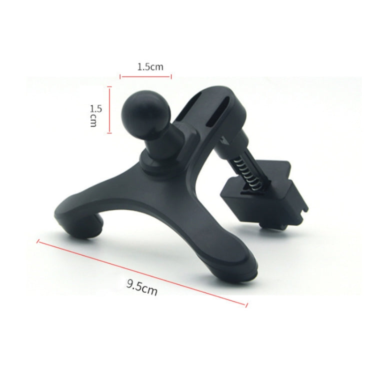 10 PCS R139-004 Car Air Outlet Mobile Phone Holder Clip, Color: Black - Car Holders by PMC TechLife | Online Shopping South Africa | PMC TechLife