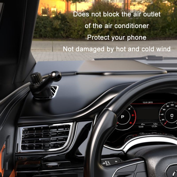 6 PCS Car Center Console Mobile Phone Bracket Snail Base Accessories(17mm Ball Head) - free shipping - PMC TechLife - Order now!