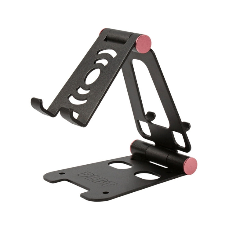 XY-02 Folding Live Aluminum Alloy Desktop Tablet Computer Mobile Phone Bracket(Black) - Desktop Holder by PMC TechLife | Online Shopping South Africa | PMC TechLife