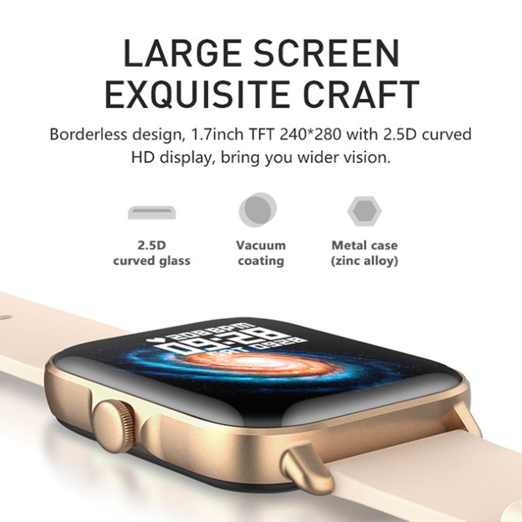 LOANIY Y22 Heart Rate Monitoring Smart Bluetooth Watch, Color: Gold - free shipping - PMC TechLife - Order now!