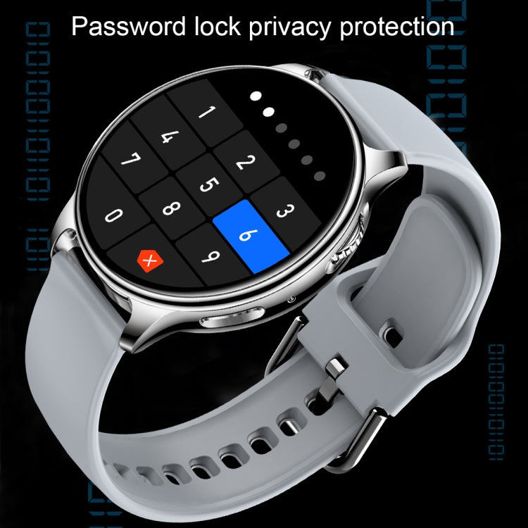 Wearkey Y22 1.32 Inch Bluetooth Calling Smart Watch with Rotary Button(Silver Gray) - free shipping - PMC TechLife - Order now!