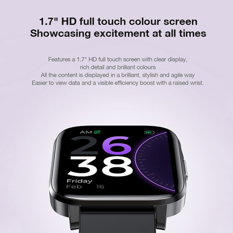 LOANIY F60 1.7 Inch Body Temperature Detection Smart Watch(Red) - free shipping - PMC TechLife - Order now!