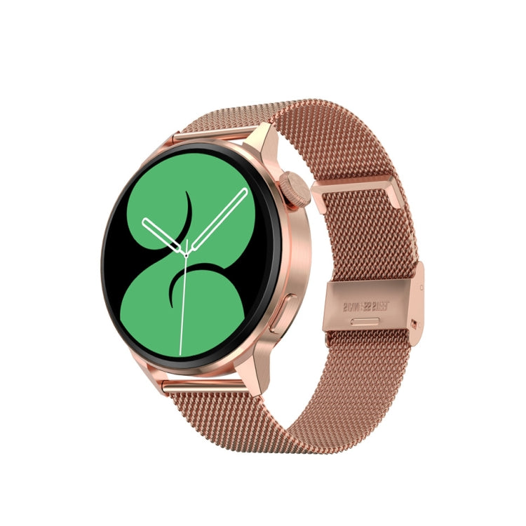 Wearkey DT4+ 1.36 Inch HD Screen Smart Call watch with NFC Function, Color: Gold Steel - free shipping - PMC TechLife - Order now!
