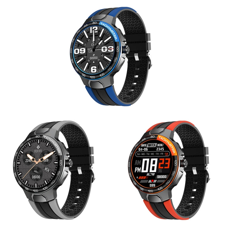 Wearkey E15 1.28 Inch Smart Heart Rate Monitoring Touch Screen Watch(Blue) - free shipping - PMC TechLife - Order now!