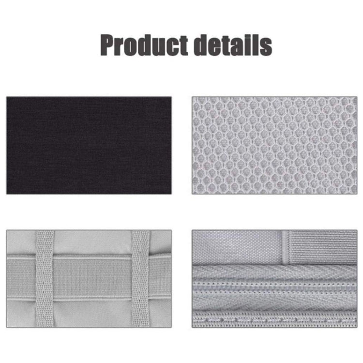 Travel Portable Strap Data Cable Storage Bag(Grey) - Others by PMC TechLife | Online Shopping South Africa | PMC TechLife | Buy Now Pay Later Mobicred