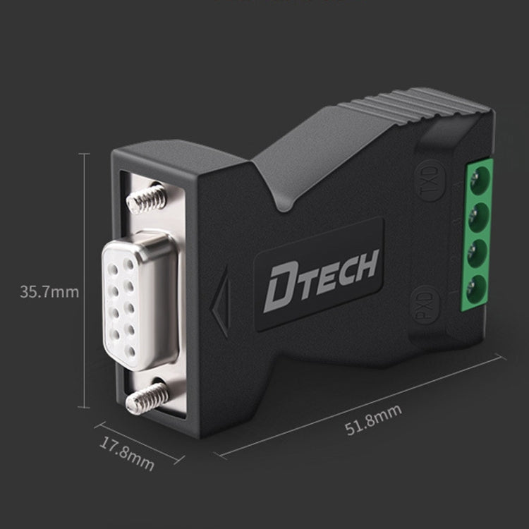 DTECH DT-9001 Industrial Grade Lightning And Surge Protection RS232 To 485 Converter - Sockets Adapters Accessories by DTECH | Online Shopping South Africa | PMC TechLife | Buy Now Pay Later Mobicred