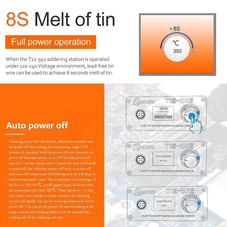 Quicko Electronic Repair Soldering Iron with Handle(UK Plug) - free shipping - PMC TechLife - Order now!