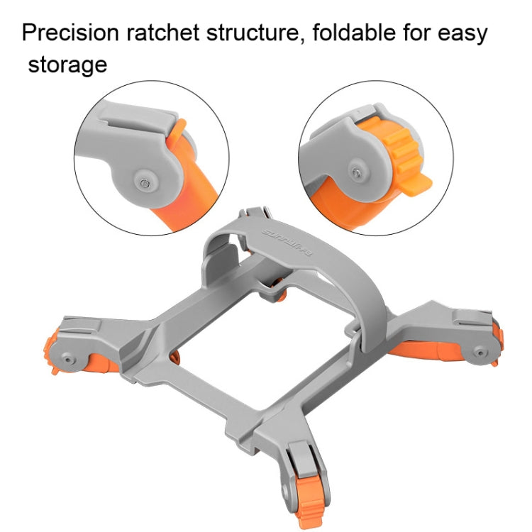 Sunnylife Foldable Spider Landing Gear for DJI Mini 3 Pro(Grey) - Other by Sunnylife | Online Shopping South Africa | PMC TechLife | Buy Now Pay Later Mobicred