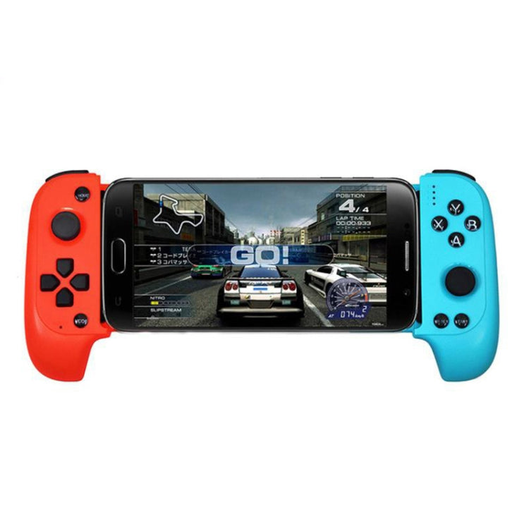 STK-7007F Wireless Bluetooth Stretch Gamepad Joystick For Android and IOS Phones(Red Blue) - Controller Gamepad by PMC TechLife | Online Shopping South Africa | PMC TechLife