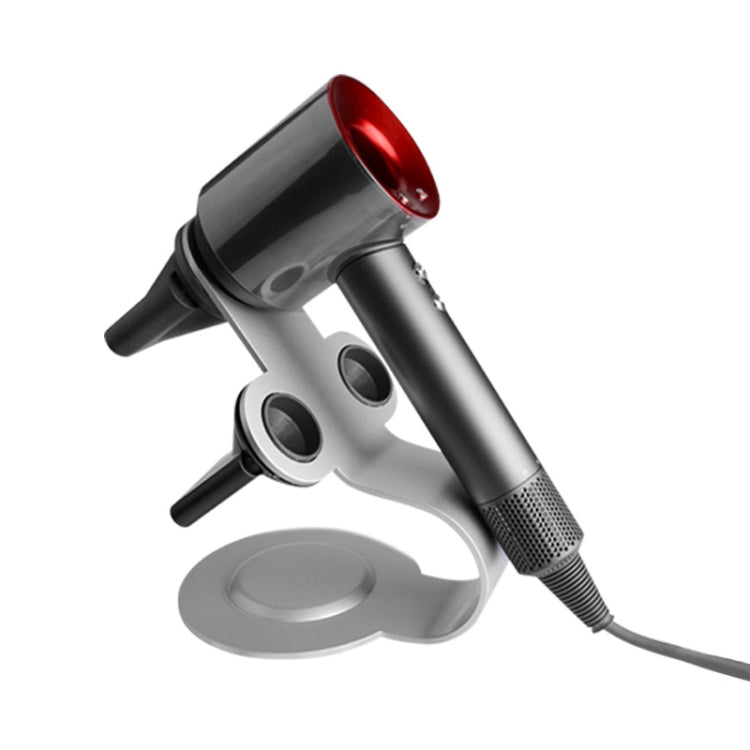 Punch Free Standing Hair Dryer Stand For Dyson 002 Silver - free shipping - PMC TechLife - Order now!