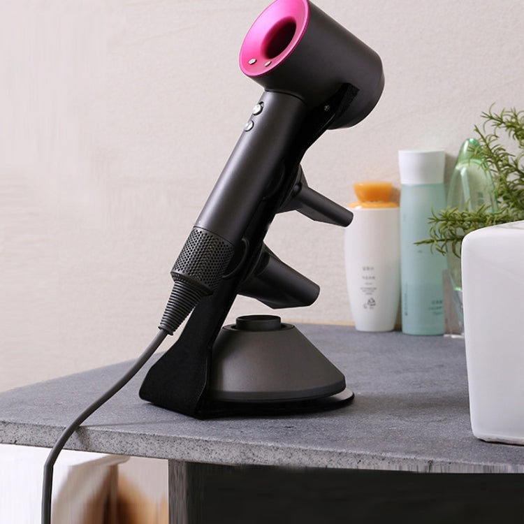 Punch Free Standing Hair Dryer Stand For Dyson 003 Black - free shipping - PMC TechLife - Order now!