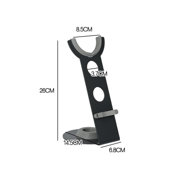 Punch Free Standing Hair Dryer Stand For Dyson 003 Black - free shipping - PMC TechLife - Order now!