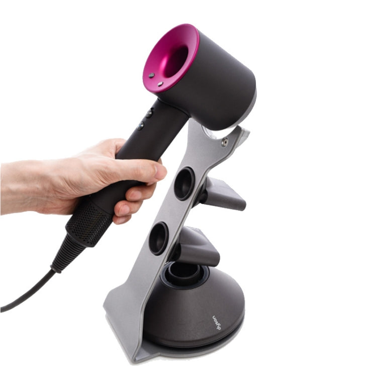Punch Free Standing Hair Dryer Stand For Dyson 003 Silver - free shipping - PMC TechLife - Order now!