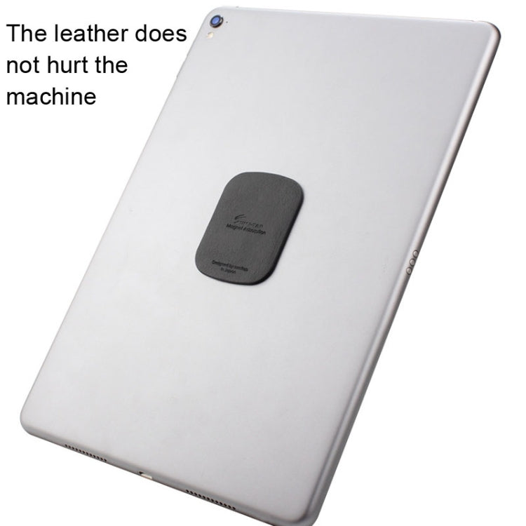 SUMITAP STHP-C40 Leather Square Magnetic Sheet Magnetic Car Phone Holder Accessories(Gray) - Hand-Sticking Bracket by SUMITAP | Online Shopping South Africa | PMC TechLife | Buy Now Pay Later Mobicred