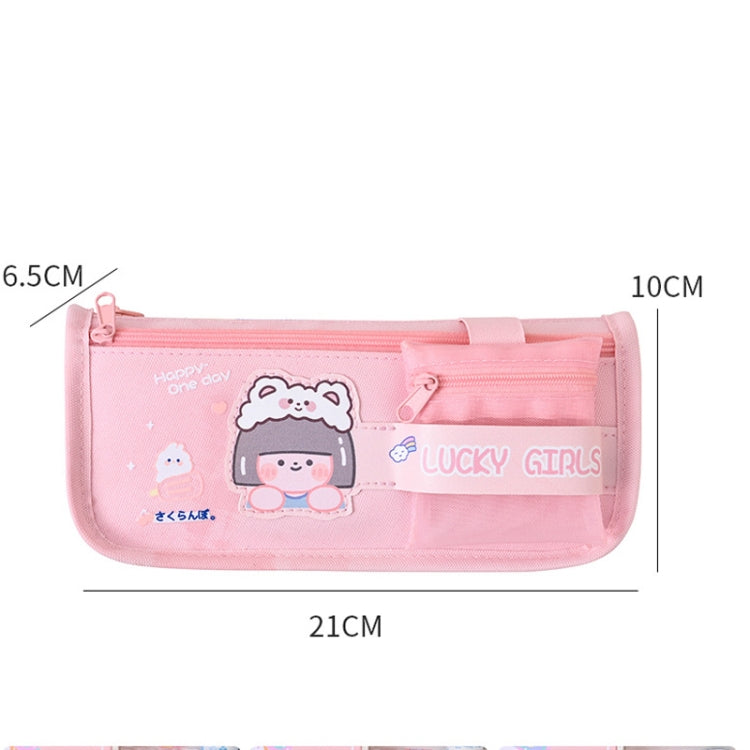 Cartoon Pencil Bag Large-capacity Primary School Stationery Bag With Handle, Color: Astronaut - free shipping - PMC TechLife - Order now!