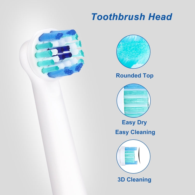 2 PCS For Oral-B Full Range of Electric Toothbrush Replacement Heads(Multi -angle Cleaning) - free shipping - PMC TechLife - Order now!