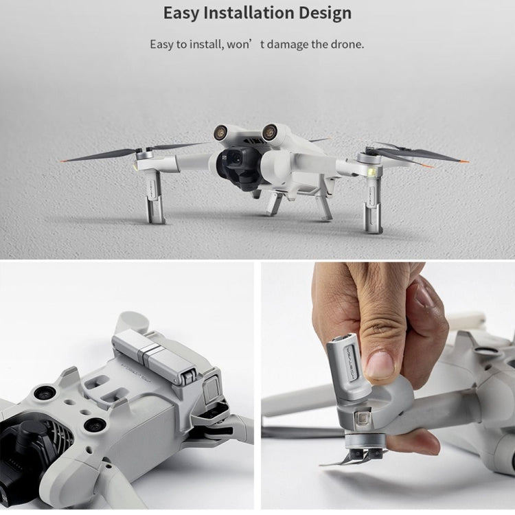 PGYTECH  For DJI Mini 3 Pro Raised Landing Gear ,Can Increase 25mm - free shipping - PMC TechLife - Order now!