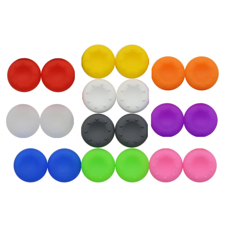 20 PCS Gamepad Silicone Rocker Cap For PS5/PS4/PS3/ONE//360/PRO/series X/S(Yellow) - Cases by PMC TechLife | Online Shopping South Africa | PMC TechLife