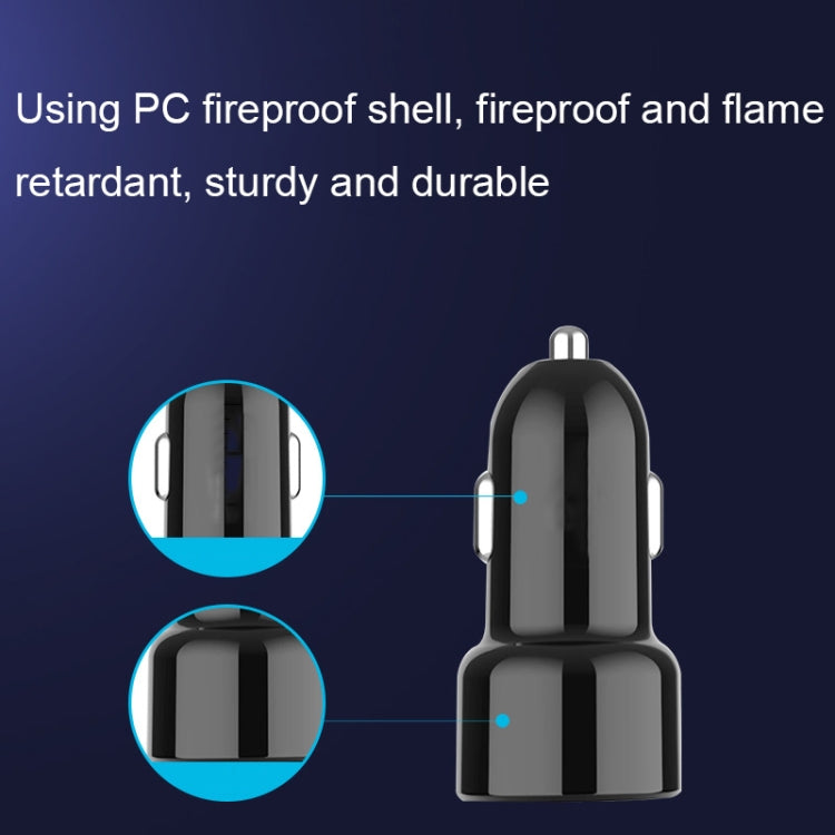 IBD321-Q3 Universal Fireproof Mobile Phone Car Charger, Model: 3.1A+15W - free shipping - PMC TechLife - Order now!