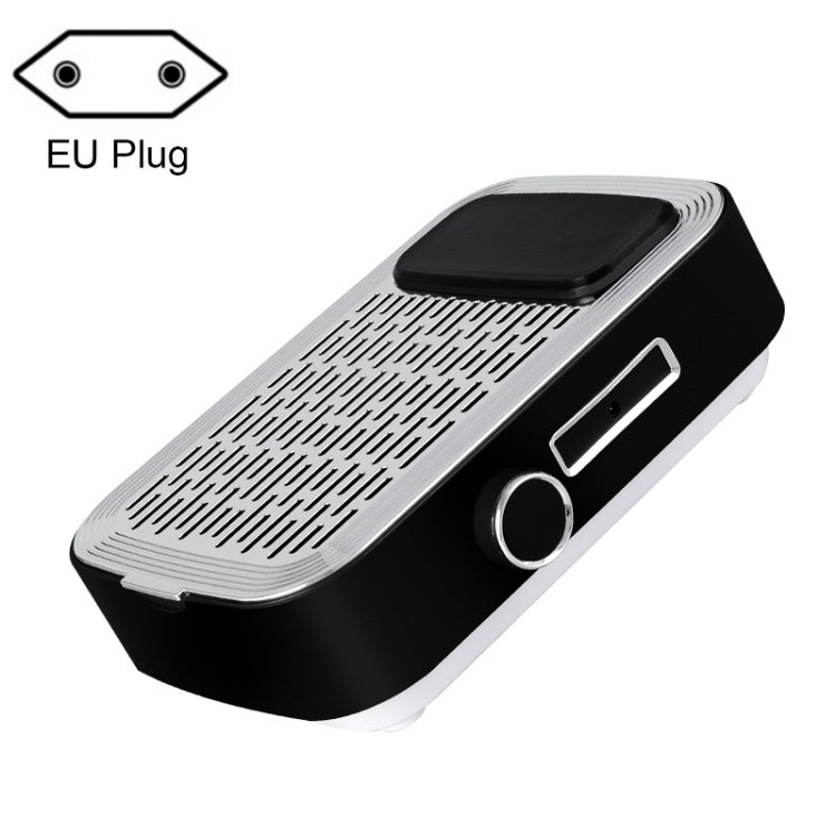 80W Wireless Rechargeable Nail Vacuum Cleaner, Specification: EU Plug (Black) - Nail Art Equipment by PMC TechLife | Online Shopping South Africa | PMC TechLife