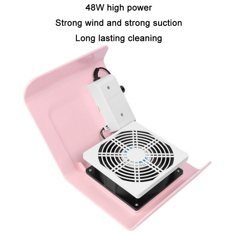 40W Nail Art Vacuum Cleaner Dust Collector, Specification: EU Plug (White) - free shipping - PMC TechLife - Order now!