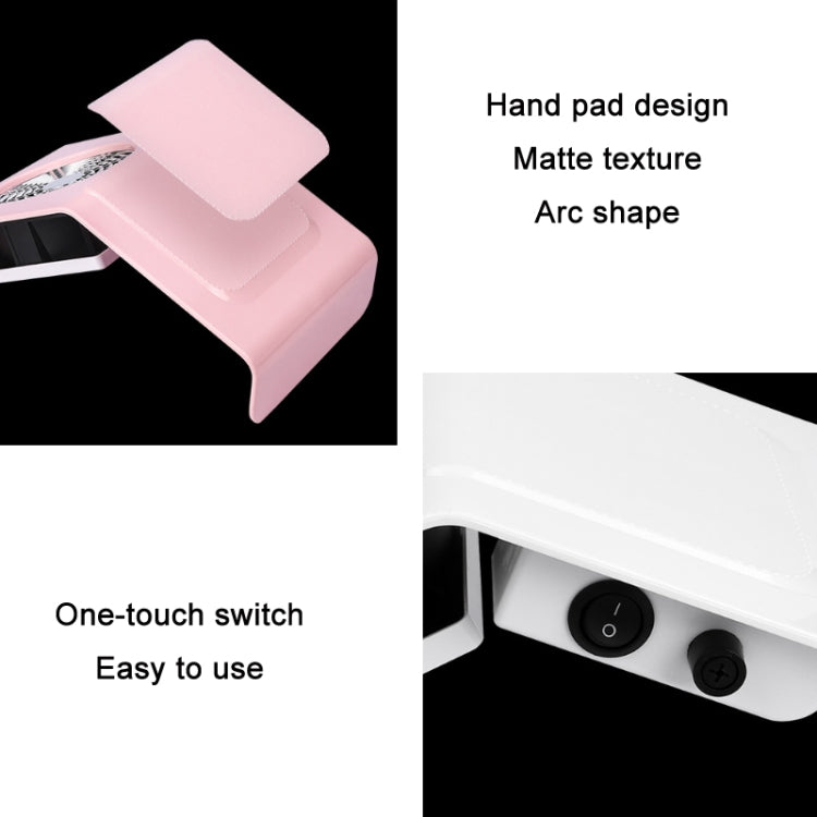 40W Nail Art Vacuum Cleaner Dust Collector, Specification: EU Plug (White) - free shipping - PMC TechLife - Order now!