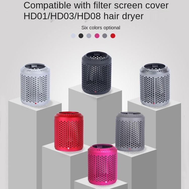 2 PCS Outer Cover Dust Filter for Dyson Hair Dryer HD01/HD03/HD08(Grey) - Dyson Accessories by PMC TechLife | Online Shopping South Africa | PMC TechLife