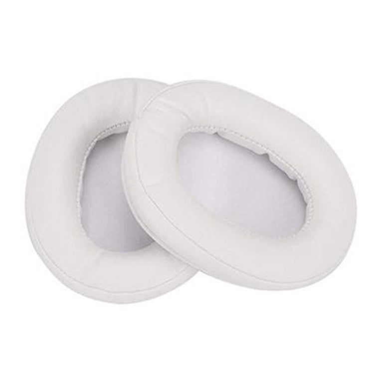 2 PCS Headset Sponge Earmuffs For SONY MDR-7506 / V6 / 900ST, Color: White Stitching - Earmuff & Pad by PMC TechLife | Online Shopping South Africa | PMC TechLife