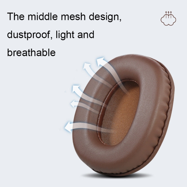 2 PCS Headset Sponge Earmuffs For SONY MDR-7506 / V6 / 900ST, Color: Net Stitching - Earmuff & Pad by PMC TechLife | Online Shopping South Africa | PMC TechLife