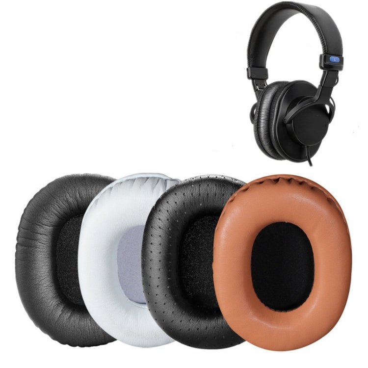 2 PCS Headset Sponge Earmuffs For SONY MDR-7506 / V6 / 900ST, Color: Black Lambskin - Earmuff & Pad by PMC TechLife | Online Shopping South Africa | PMC TechLife