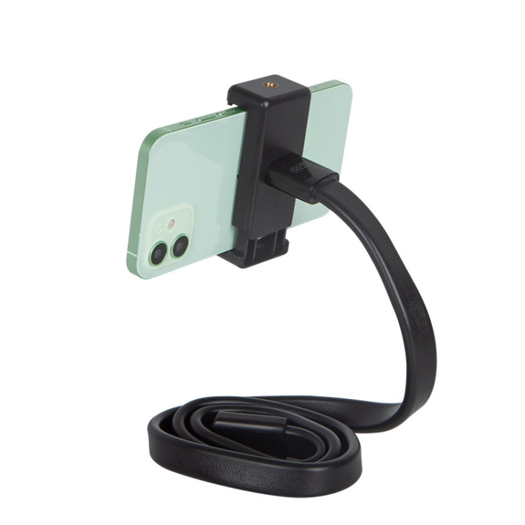 DiHao Bending Adjustment Hose Mobile Phone Live Broadcast Support(Hose+Double Hole Phone Clip) - Lazy Bracket by DiHao | Online Shopping South Africa | PMC TechLife