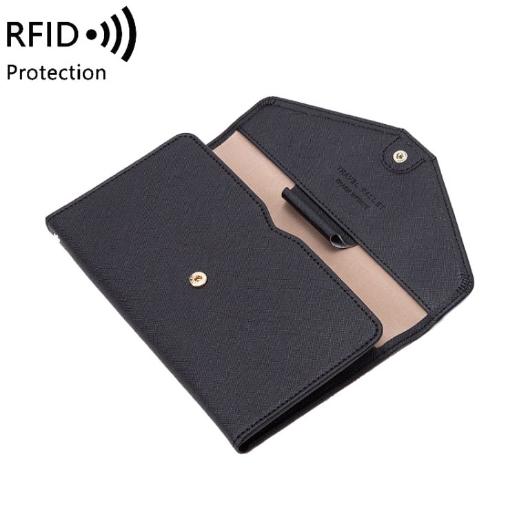 1655 RFID Anti-magnetic Anti-theft Passport Bag Document Bag Card Bag(Red) - free shipping - PMC TechLife - Order now!