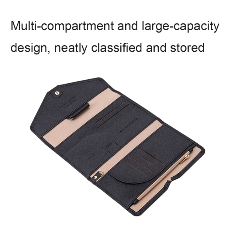 1655 RFID Anti-magnetic Anti-theft Passport Bag Document Bag Card Bag(Red) - free shipping - PMC TechLife - Order now!