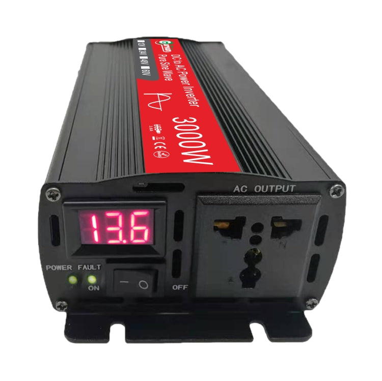 Gurxun Sine Wave Inverter 3000W 12/24/48/60V To 220V Car Boost Converter, Specification: 48V-220V -  by PMC TechLife | Online Shopping South Africa | PMC TechLife