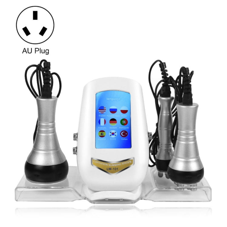 3-in-1 40K Ultrasonic Fat Blasting Device  Radio Frequency Beauty Device Plastic Handle(AU Plug) - Beauty Instrument by PMC TechLife | Online Shopping South Africa | PMC TechLife | Buy Now Pay Later Mobicred