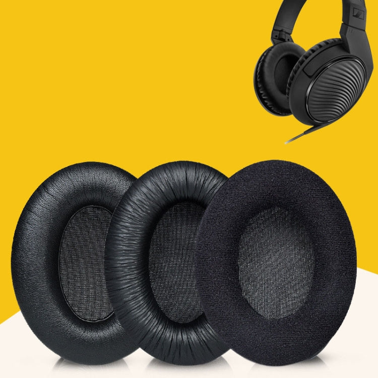 2 PCS Breathable Foam Headphone Sleeves Earmuffs For Sennheiser HD200 Pro, Spec: Wrinkled - Earmuff & Pad by PMC TechLife | Online Shopping South Africa | PMC TechLife