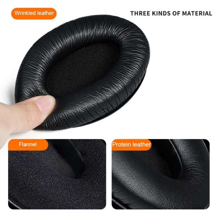 2 PCS Breathable Foam Headphone Sleeves Earmuffs For Sennheiser HD200 Pro, Spec: Protein - Earmuff & Pad by PMC TechLife | Online Shopping South Africa | PMC TechLife