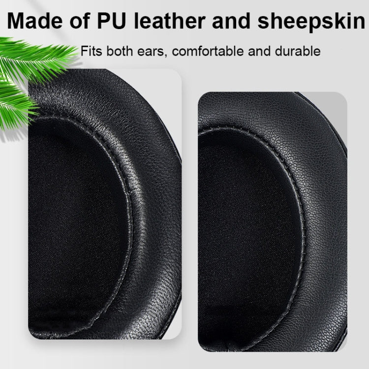 2 PCS Breathable Foam Headphone Earmuffs with Buckle For Sennheiser Momentum 3, Spec: Gold Protein - Earmuff & Pad by PMC TechLife | Online Shopping South Africa | PMC TechLife
